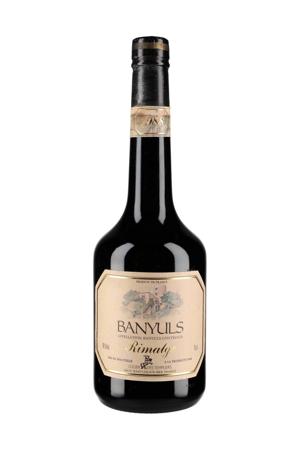 Cellier des Templiers Banyuls Rimatge 1988
