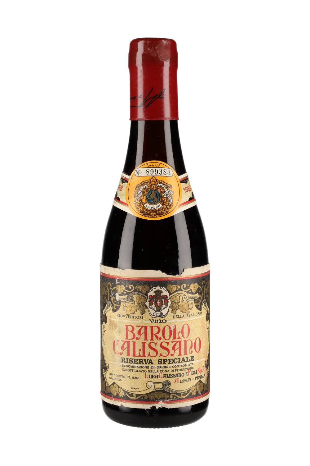 Luigi Calissano e Figli Barolo Riserva Speciale 1968 0.375L