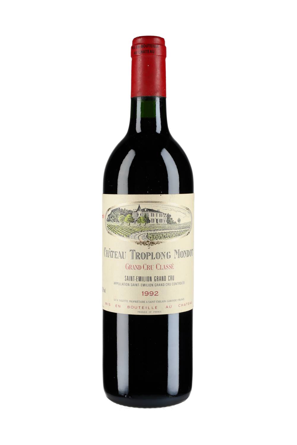 Château Troplong Mondot Saint-Émilion 1992