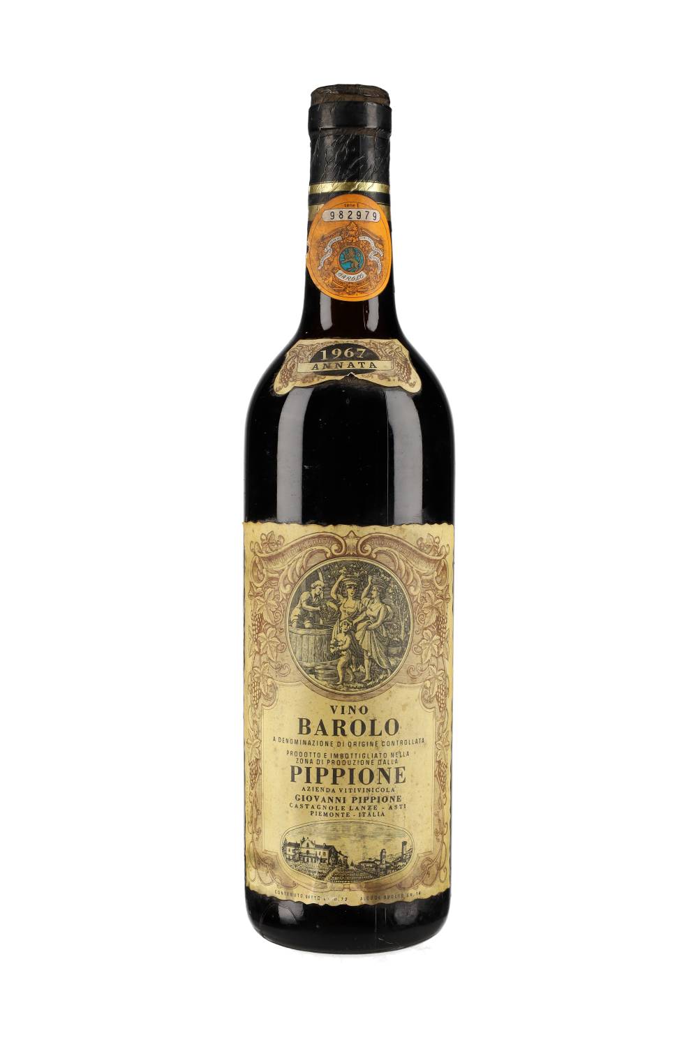 Giovanni Pippione Barolo 1967