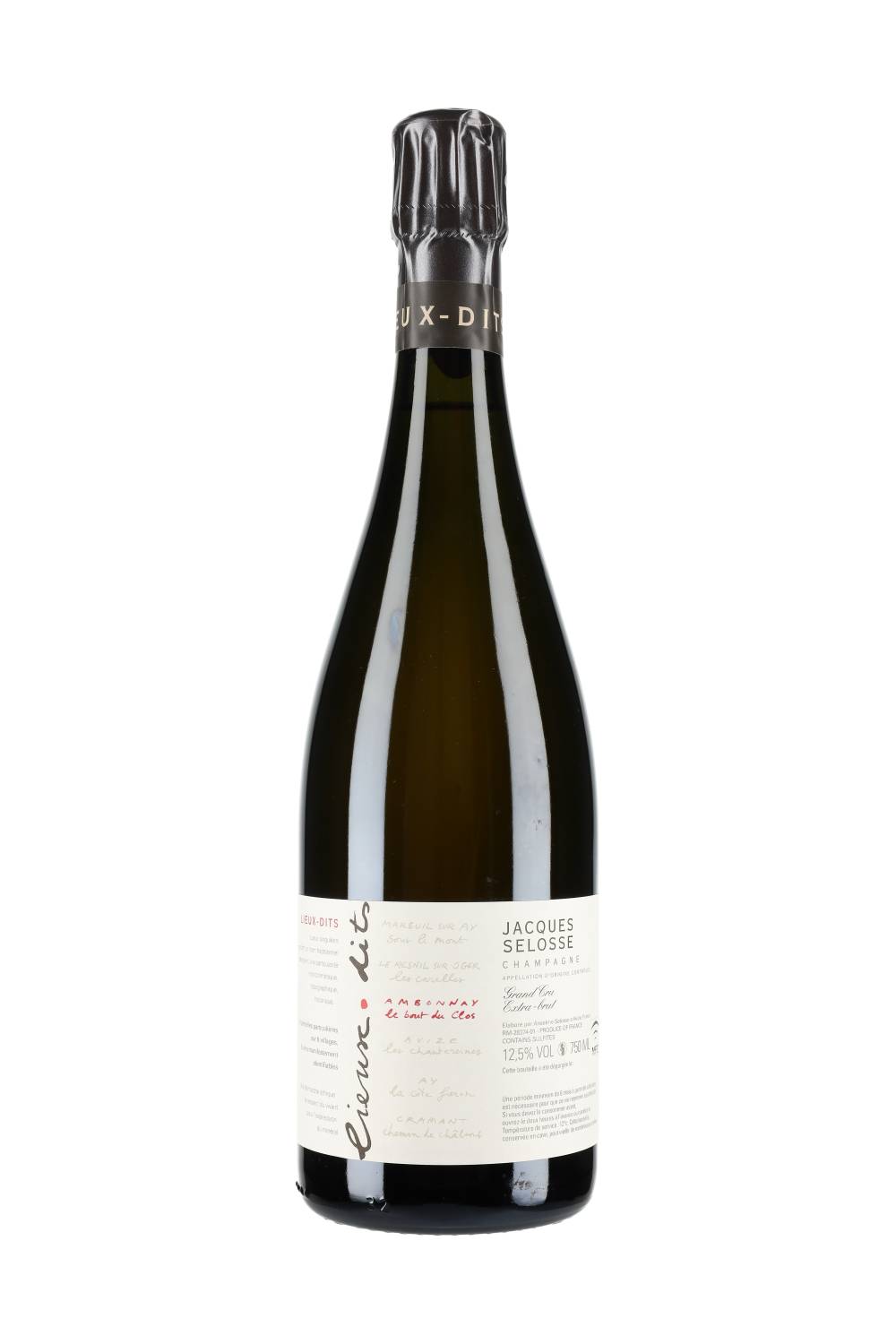 Jacques Selosse Lieux-Dits 'Le Bout du Clos' Ambonnay Grand Cru Extra-Brut (Dég. 2024)