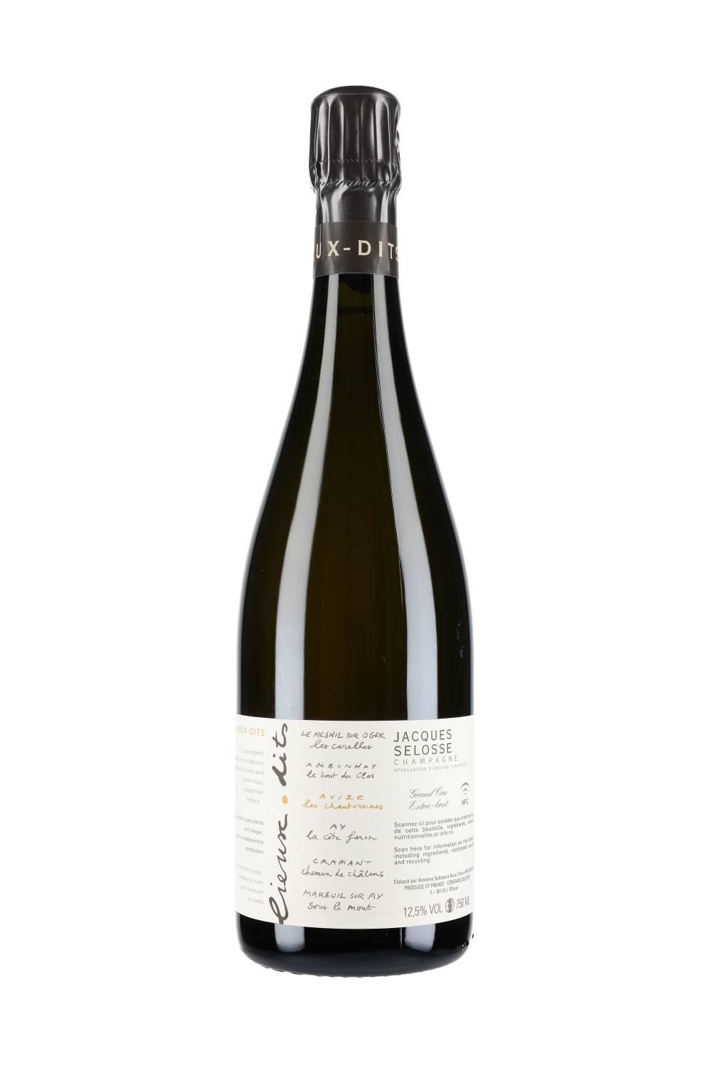 Jacques Selosse Lieux-Dits 'Les Chantereines' Avize Grand Cru Extra-Brut