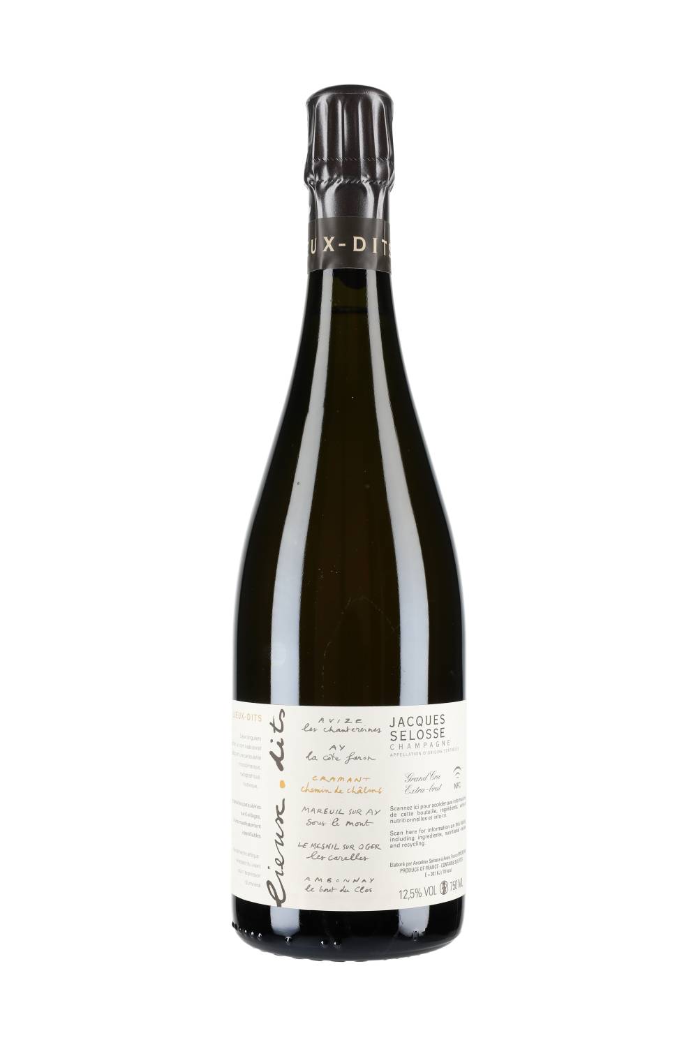 Jacques Selosse Lieux-Dits 'Chemin de Châlons' Cramant Grand Cru Extra-Brut
