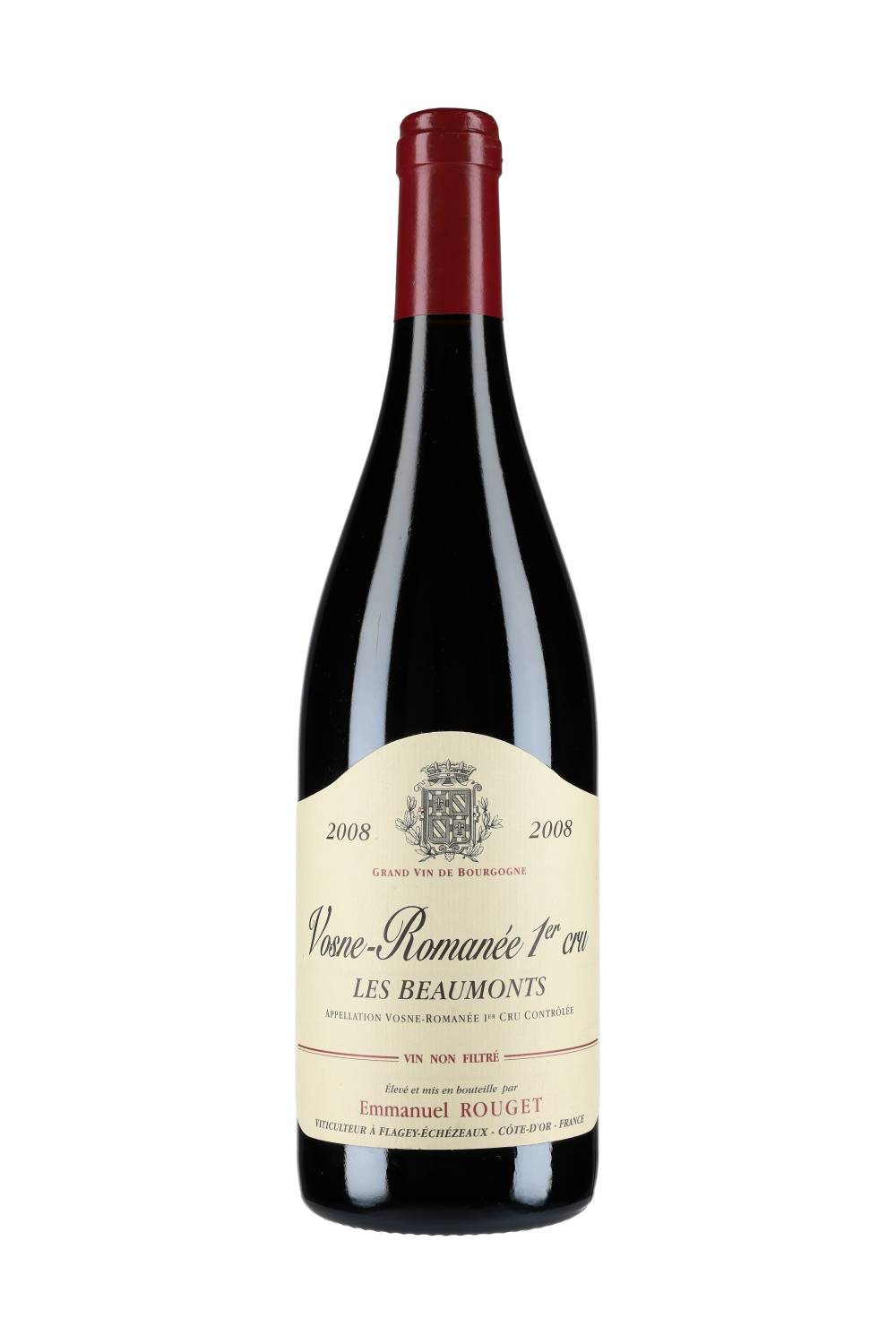 Domaine Emmanuel Rouget Vosne-Romanée Premier Cru 'Les Beaumonts' 2008