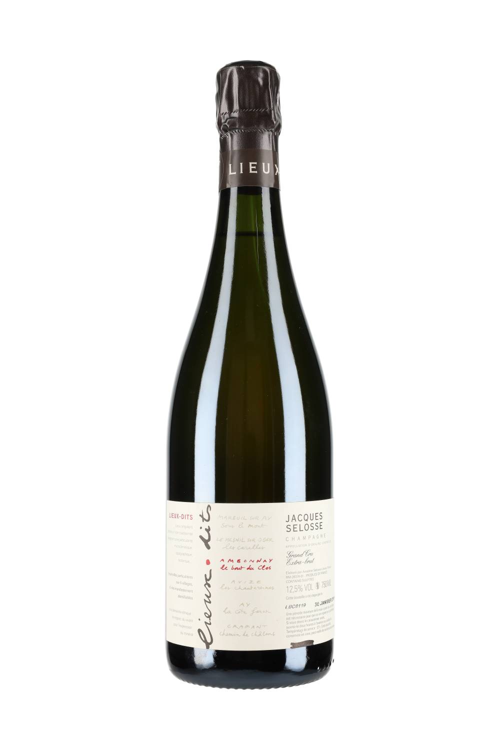Jacques Selosse Lieux-Dits 'Le Bout du Clos' Ambonnay Grand Cru Extra-Brut