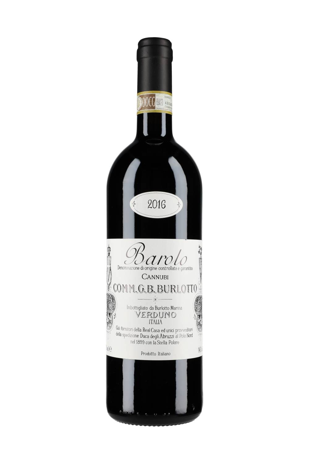 Comm. G.B. Burlotto Barolo Vigneto Cannubi 2016