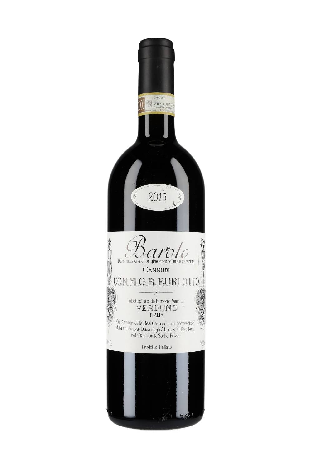 Comm. G.B. Burlotto Barolo Vigneto Cannubi 2015