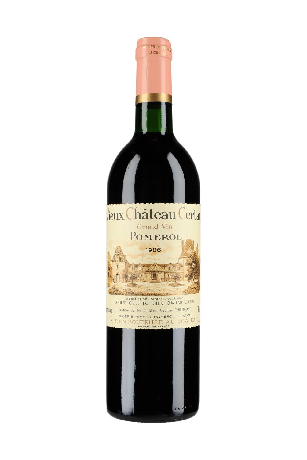 Vieux Château Certan Pomerol 1986
