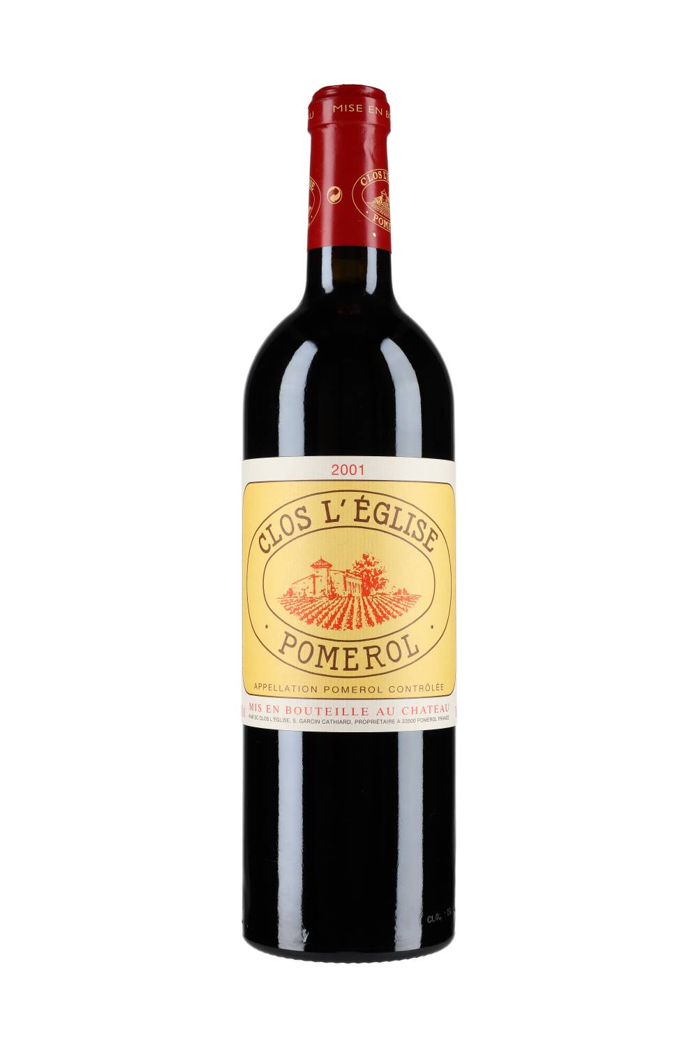 Clos l'Église Pomerol 2001