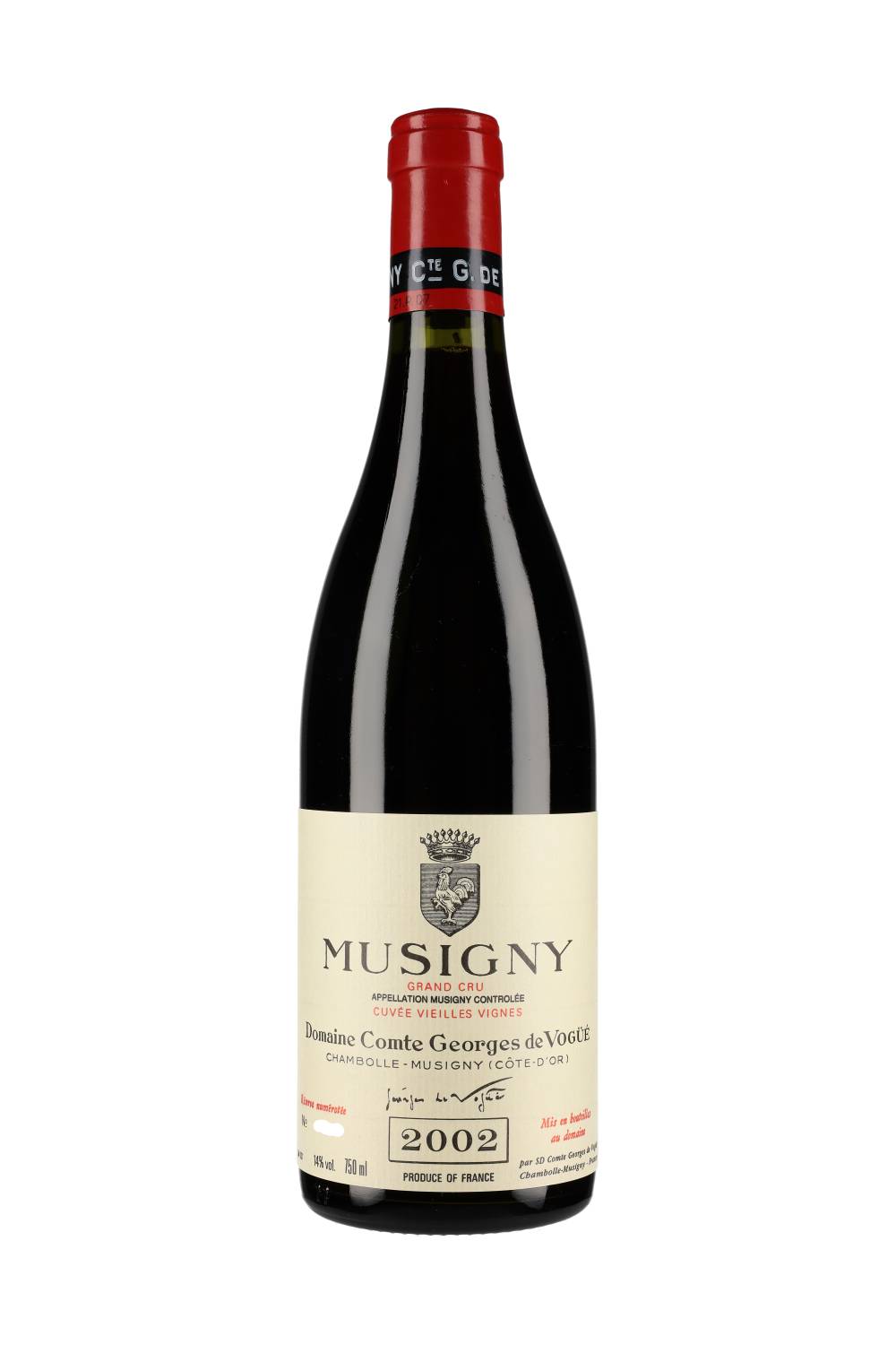 Domaine Comte Georges de Vogüé Musigny Grand Cru Vieilles Vignes 2002