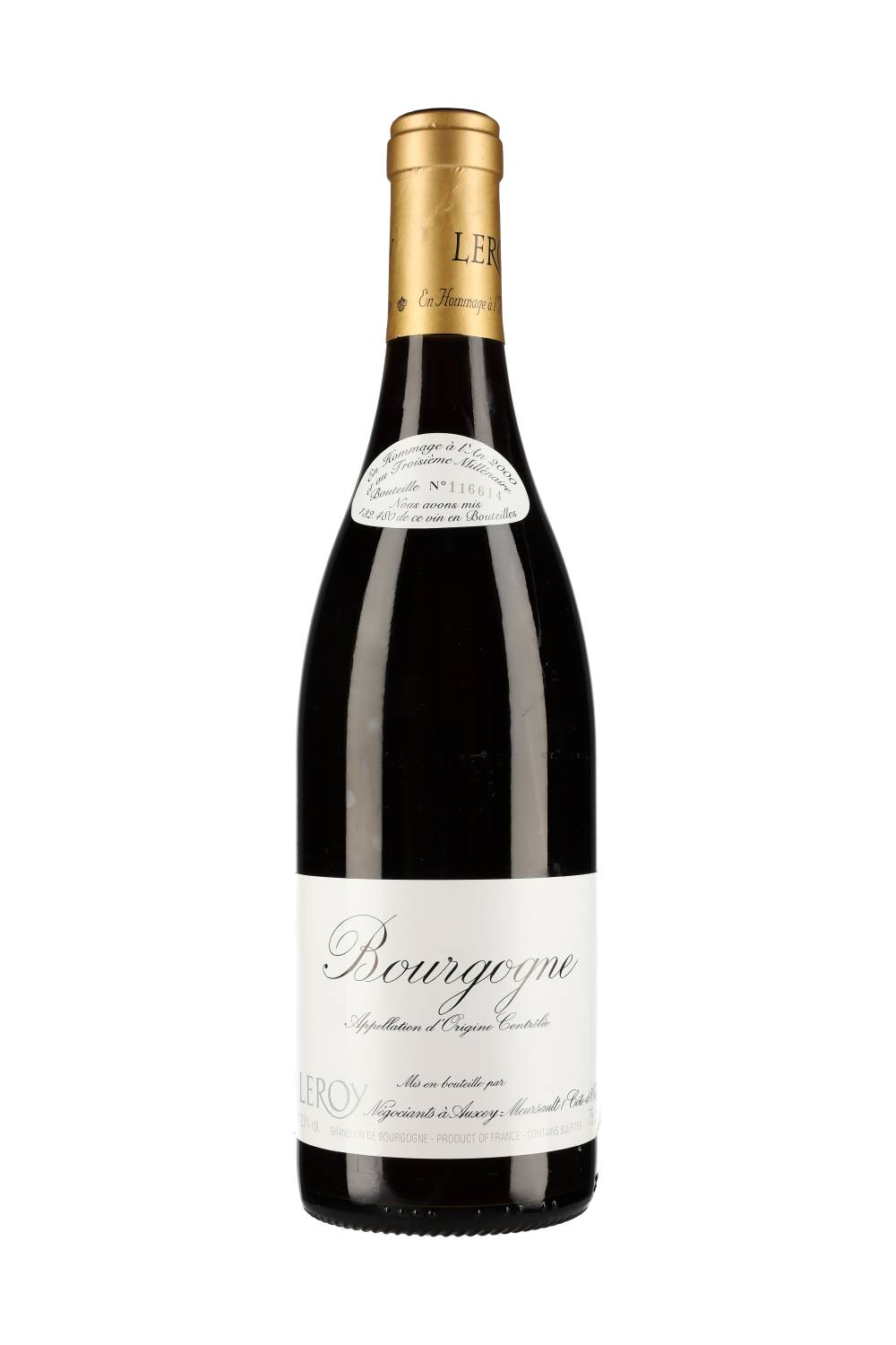 Maison Leroy Bourgogne Rouge En Hommage à l'An 2000