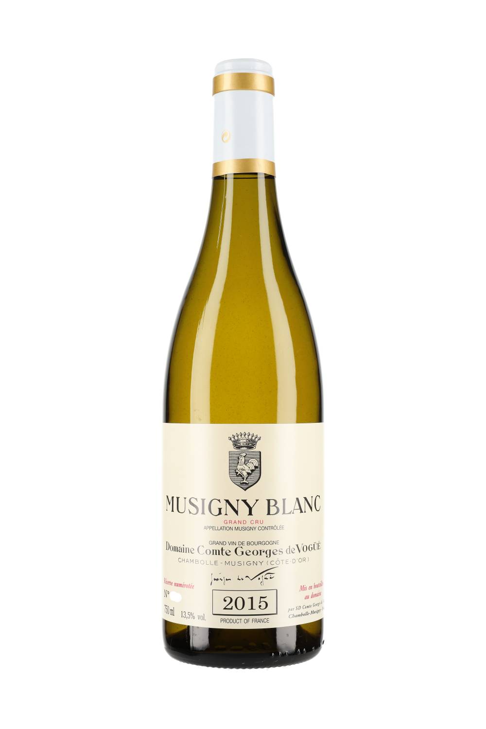 Domaine Comte Georges de Vogüé Musigny Blanc Grand Cru 2015