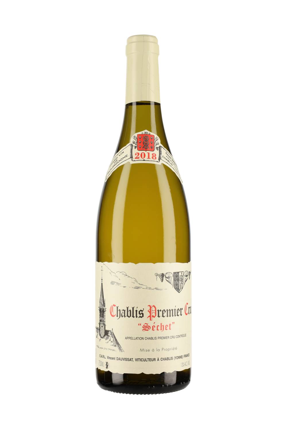 Domaine Vincent Dauvissat Chablis Premier Cru 'Séchet' 2018