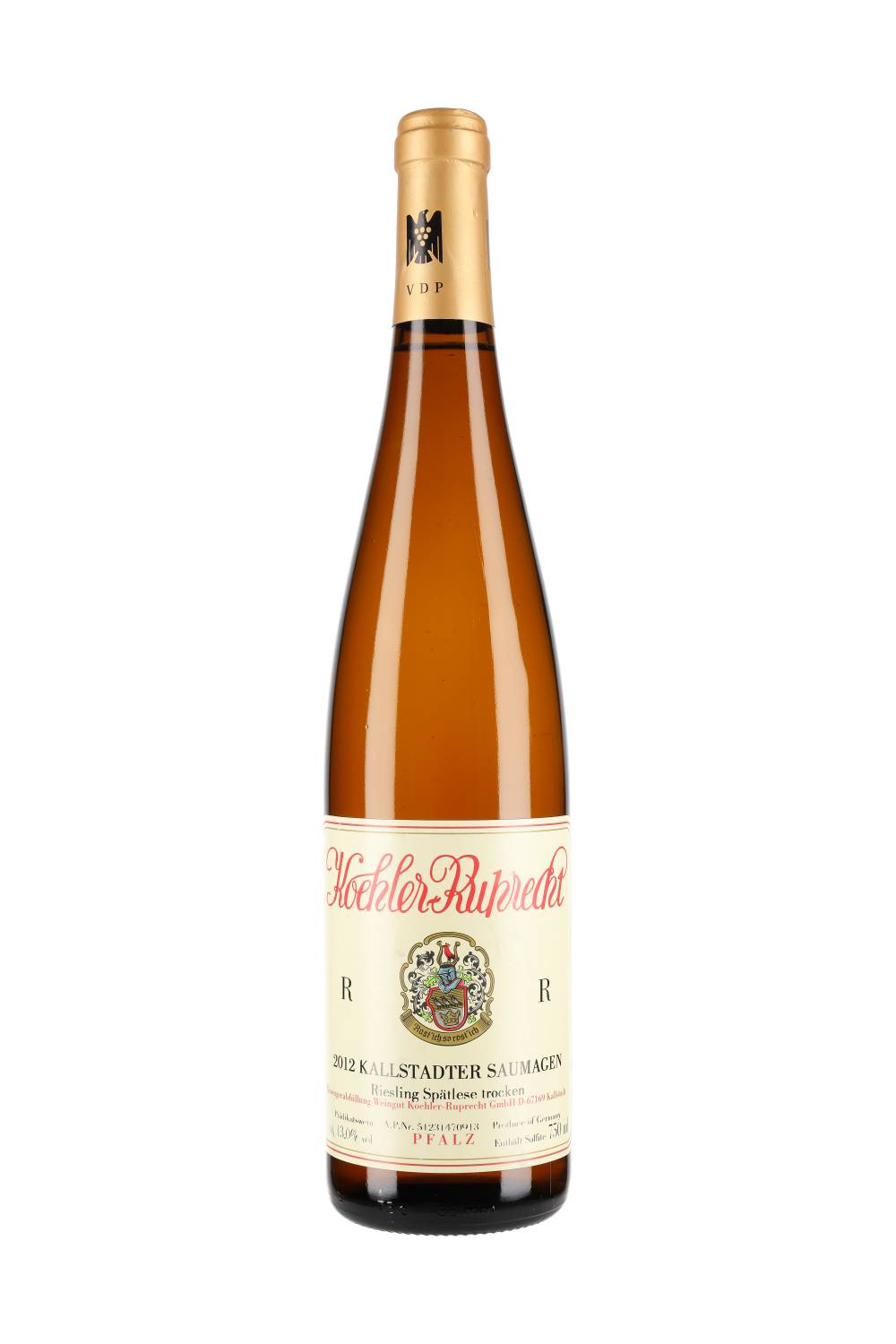 Koehler-Ruprecht Kallstadter Saumagen Riesling Spätlese Trocken "R" 2012