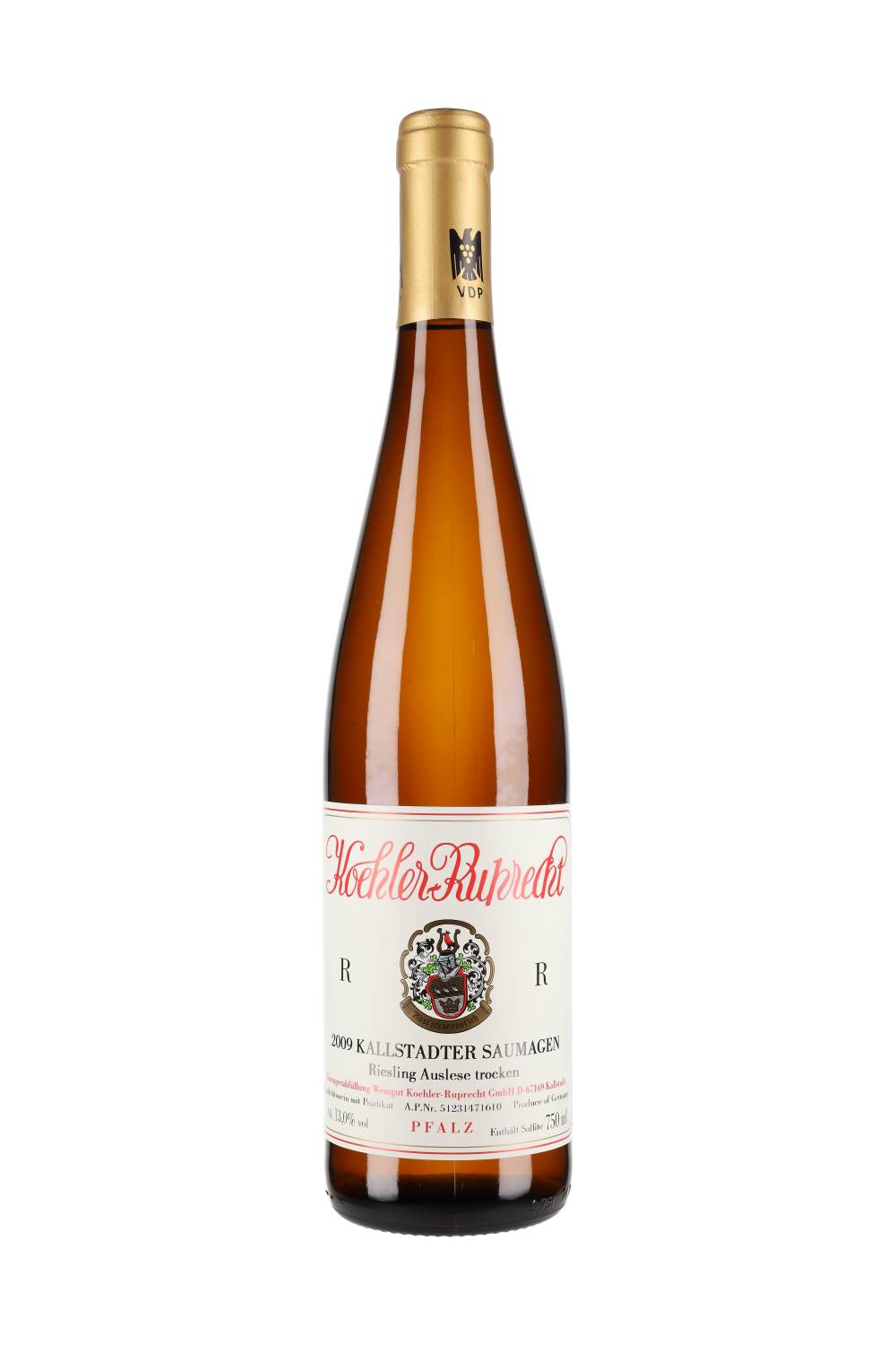 Koehler-Ruprecht Kallstadter Saumagen Riesling Auslese Trocken "R" 2009