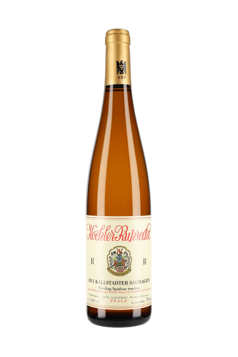 Koehler-Ruprecht Kallstadter Saumagen Riesling Spätlese Trocken "R" 2011