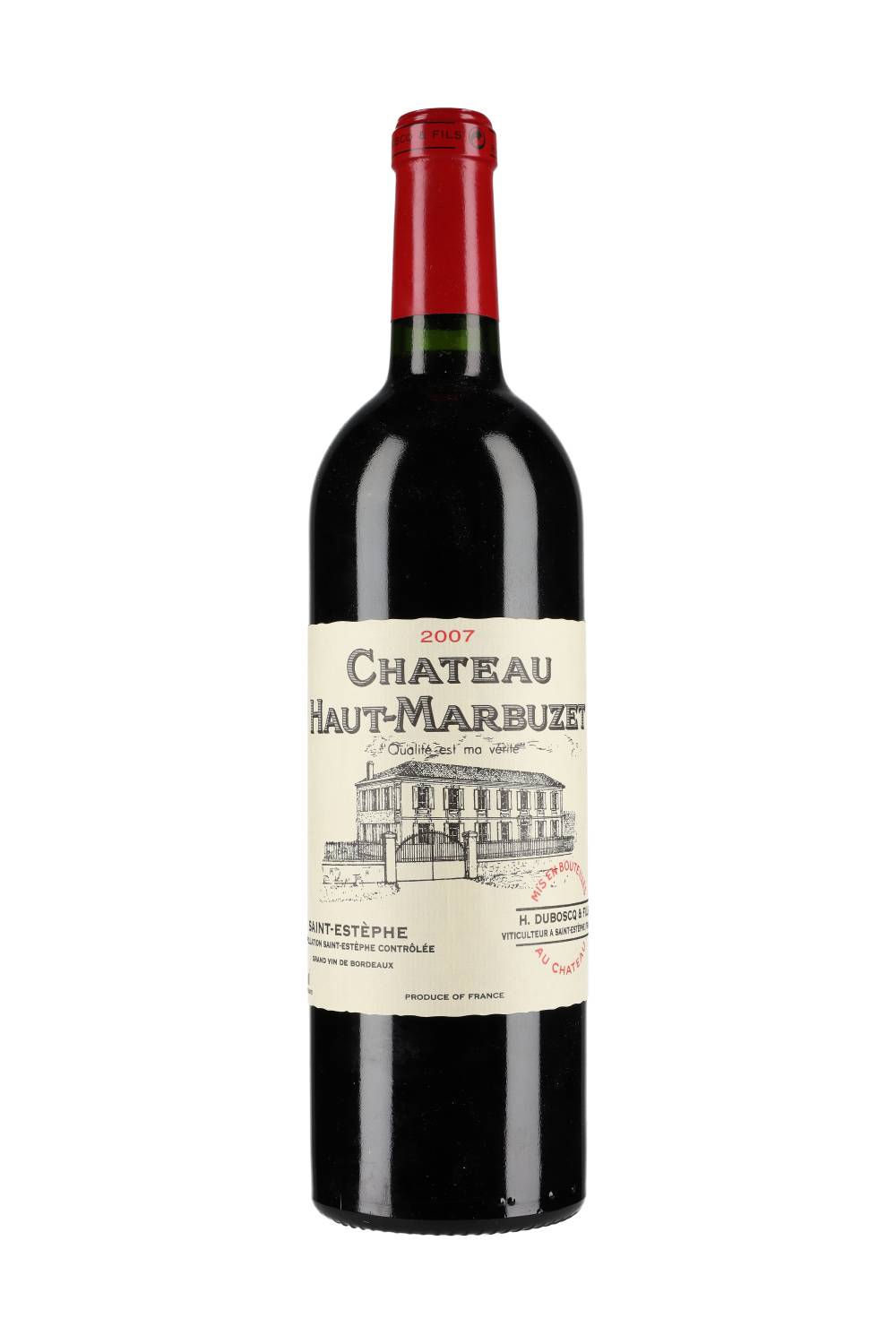 Château Haut-Marbuzet Saint-Estèphe 2007