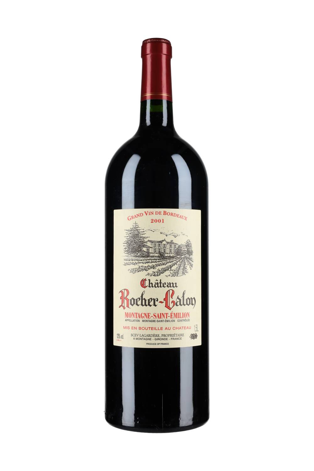 Château Rocher-Calon Montagne Saint-Émilion 2001 Magnum