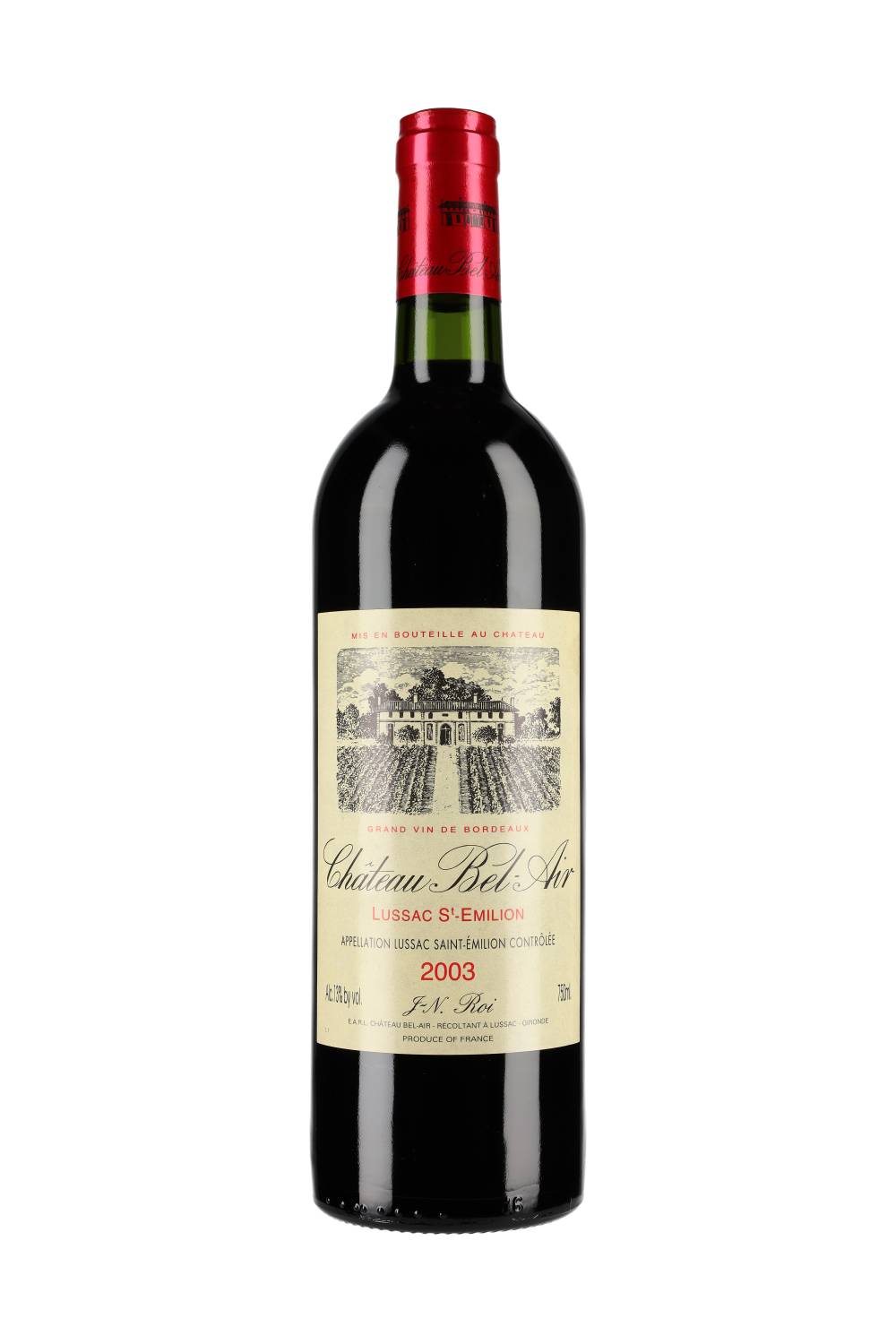 Château Bel-Air Lussac Saint-Émilion 2003