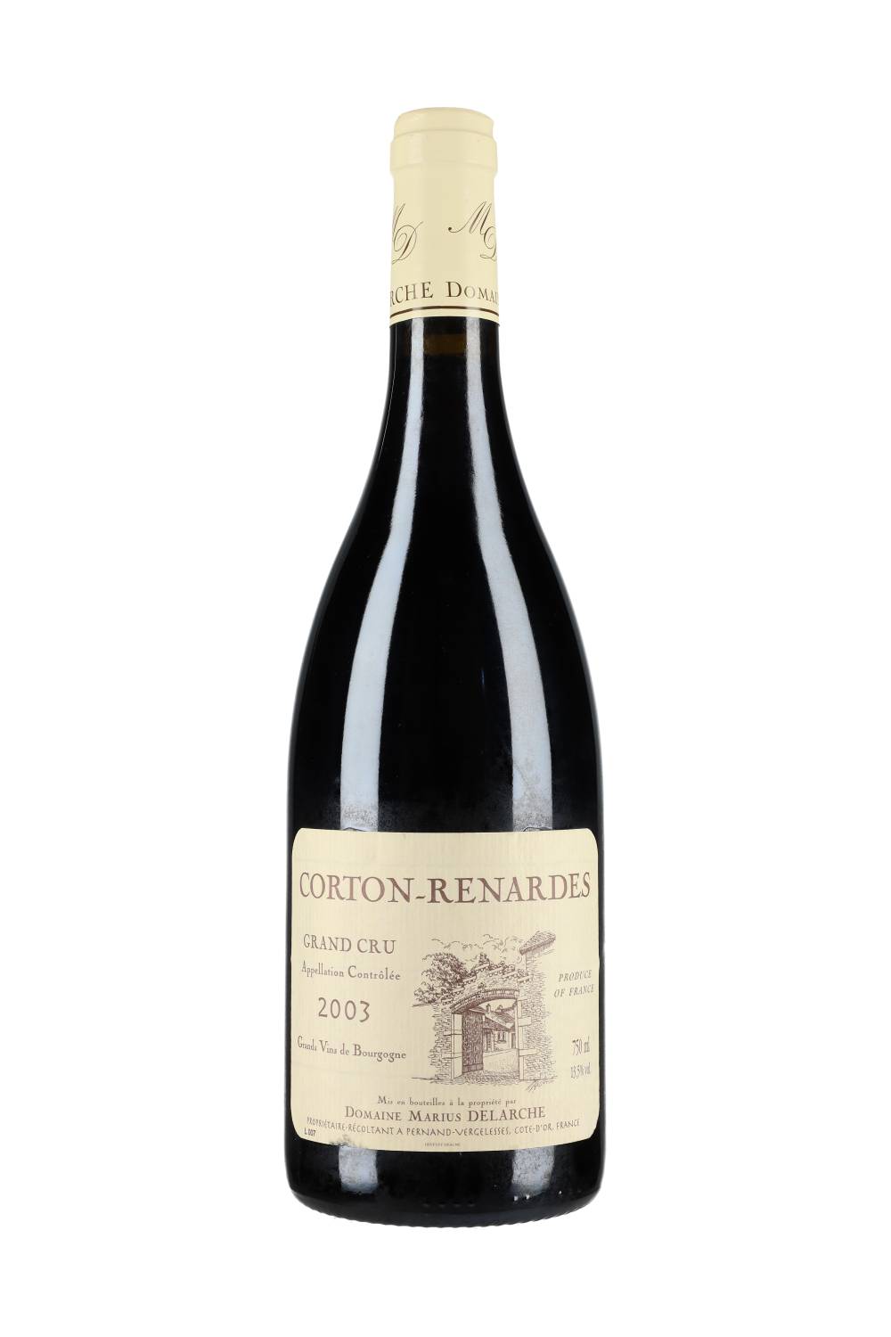 Domaine Marius Delarche Corton-Renardes Grand Cru 2003