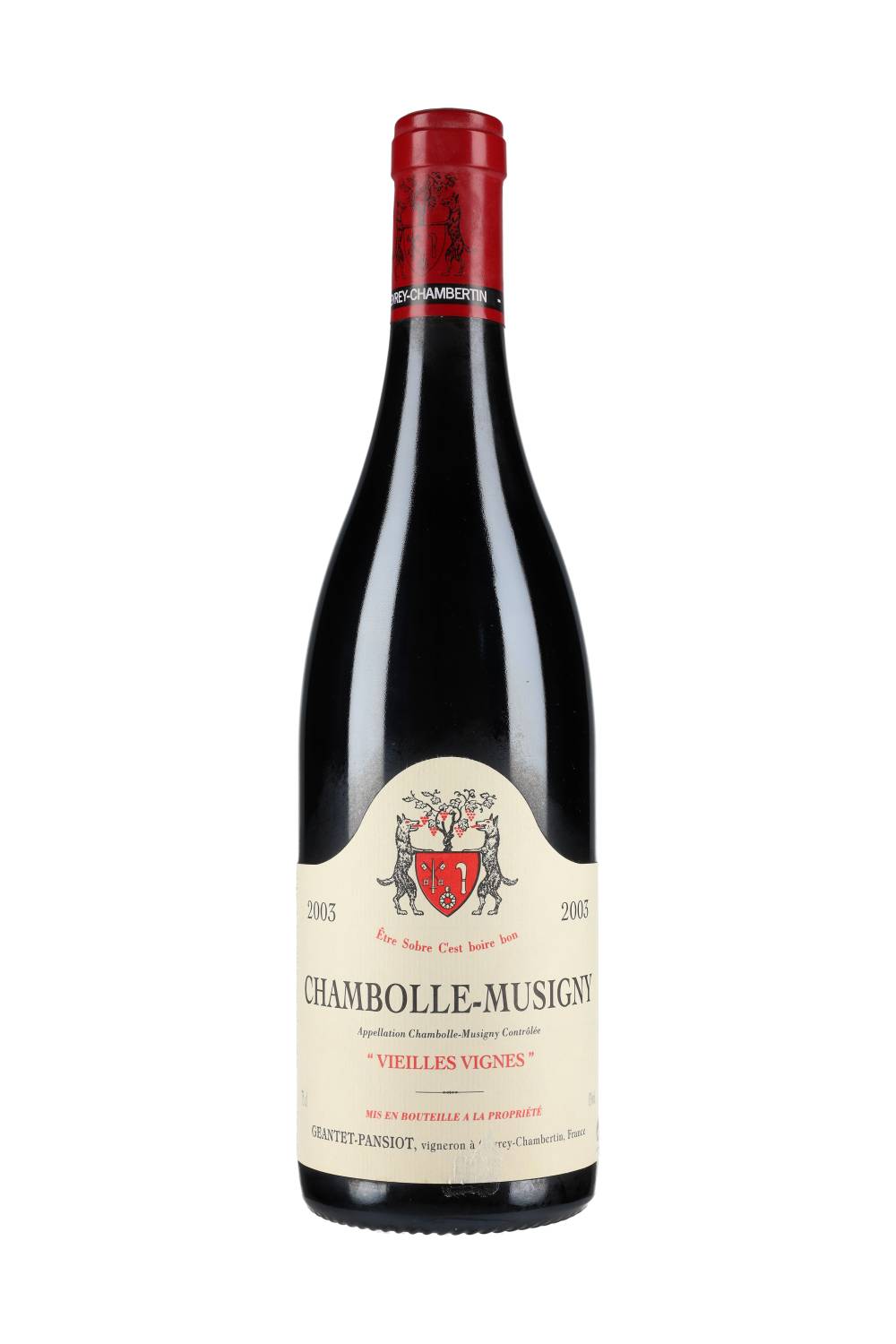 Domaine Geantet-Pansiot Chambolle-Musigny Vieilles Vignes 2003