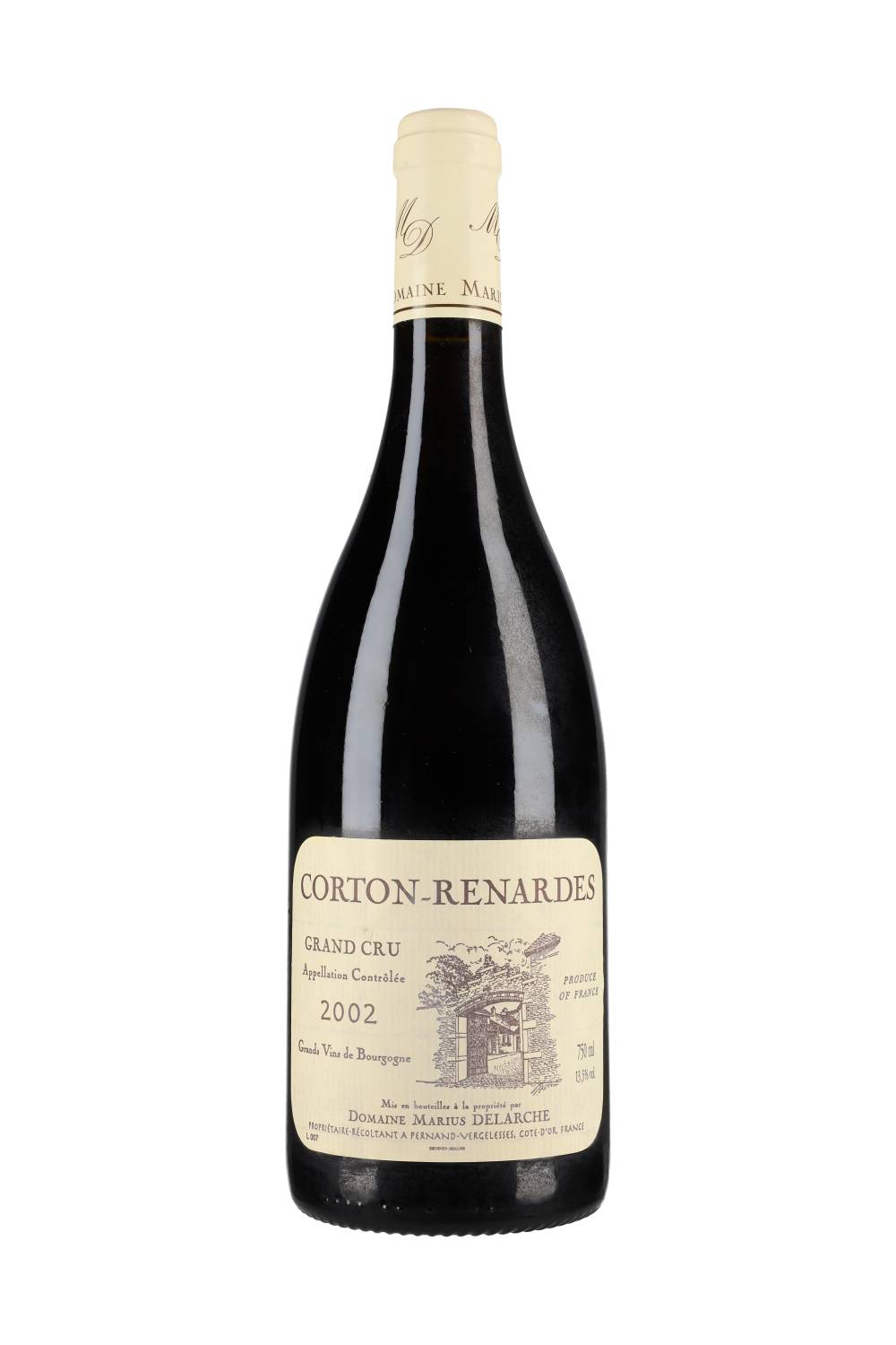 Domaine Marius Delarche Corton-Renardes Grand Cru 2002