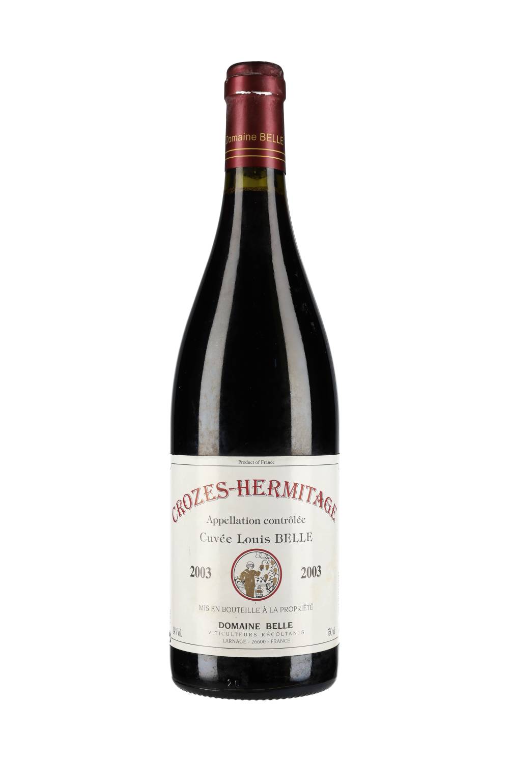 Domaine Belle Crozes-Hermitage Rouge Cuvée Louis Belle 2003
