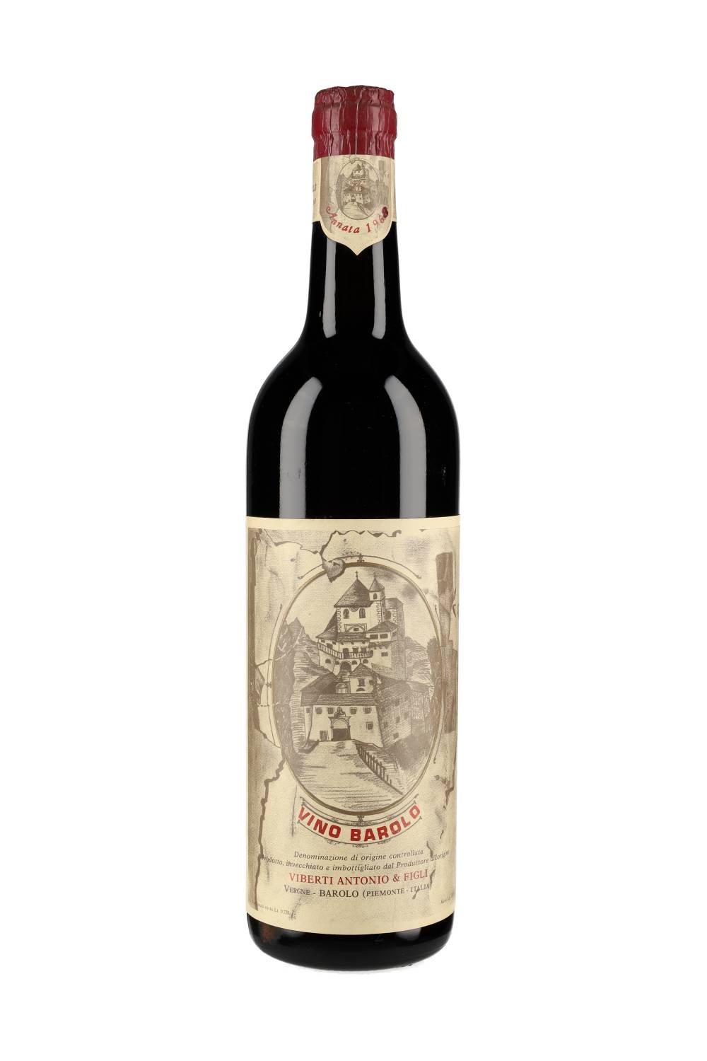 Antonio Viberti Barolo 1968
