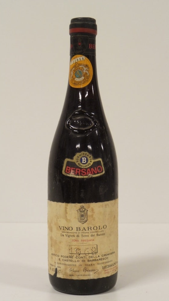 Bersano, Barolo - 1968