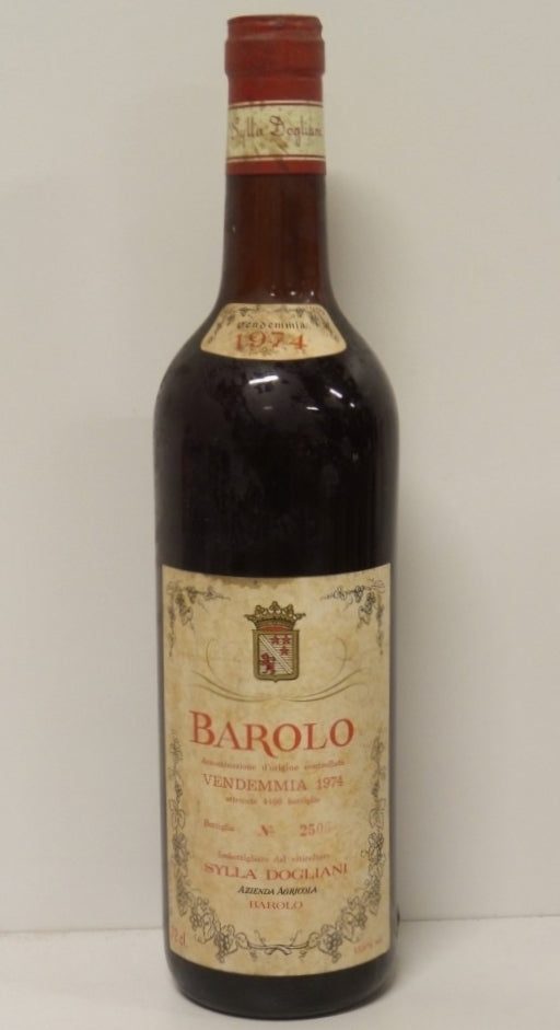 Sylla Dogliani, Barolo - 1974