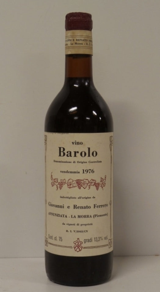 Giovanni e Renato Ferrero, Barolo - 1976