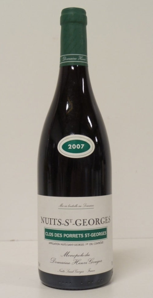 Henri Gouges, Nuits Saint Georges Premier Cru, Clos des Porrets St. Georges - 2007