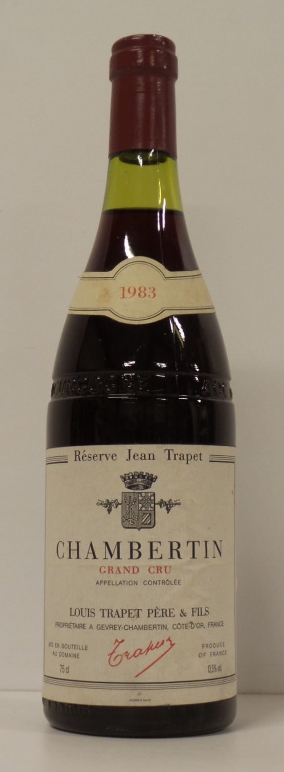 Louis Trapet Pere et Fils, Chambertin Grand Cru - 1983