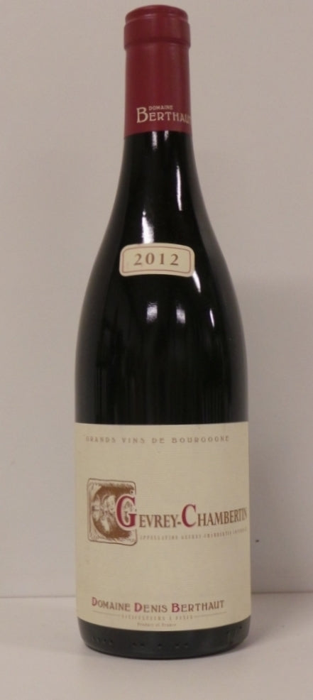 Domaine Denis Berthaut, Gevrey Chambertin - 2012