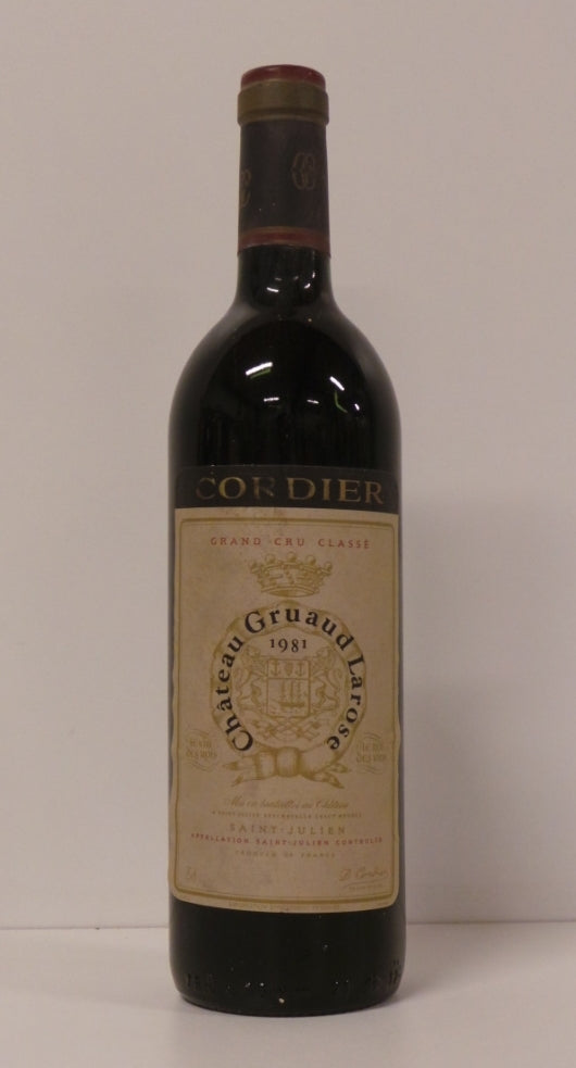 Gruaud Larose, Saint Julien - 1981
