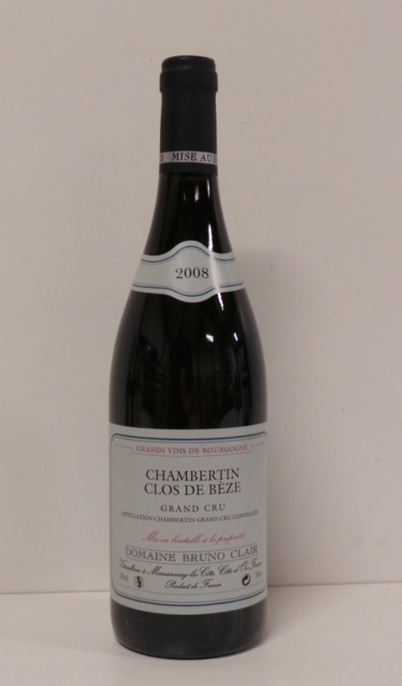 Domaine Bruno Clair Chambertin-Clos de Bèze Grand Cru 2008
