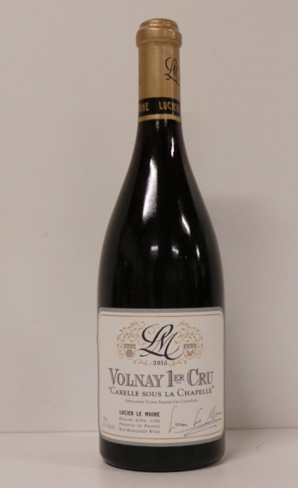 Lucien le Moine, Volnay Premier Cru, Carelle Sous la Chapelle - 2015