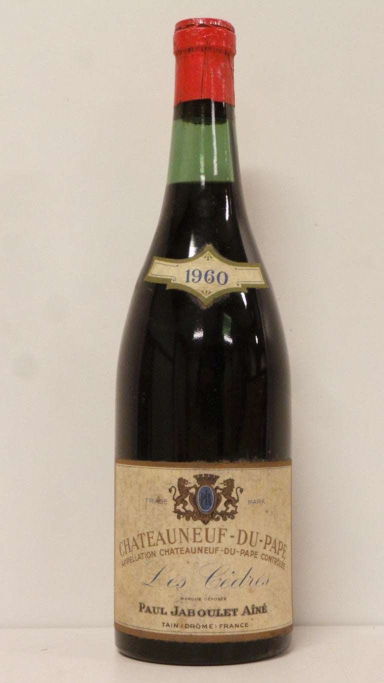 Paul Jaboulet, Chateauneuf du Pape, Les Cedres - 1960