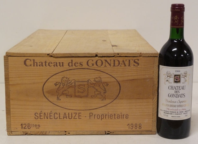 Château des Gondats Médoc 1988