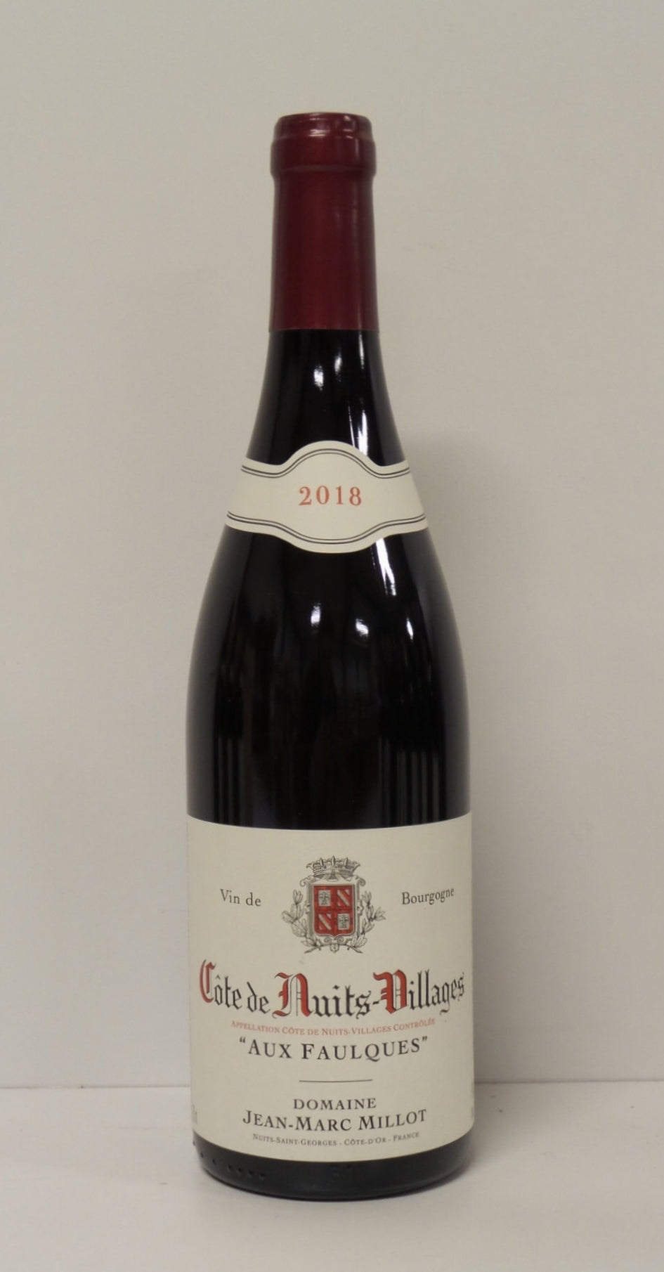 Jean Marc Millot, Cote de Nuits Villages, Aux Faulques - 2018