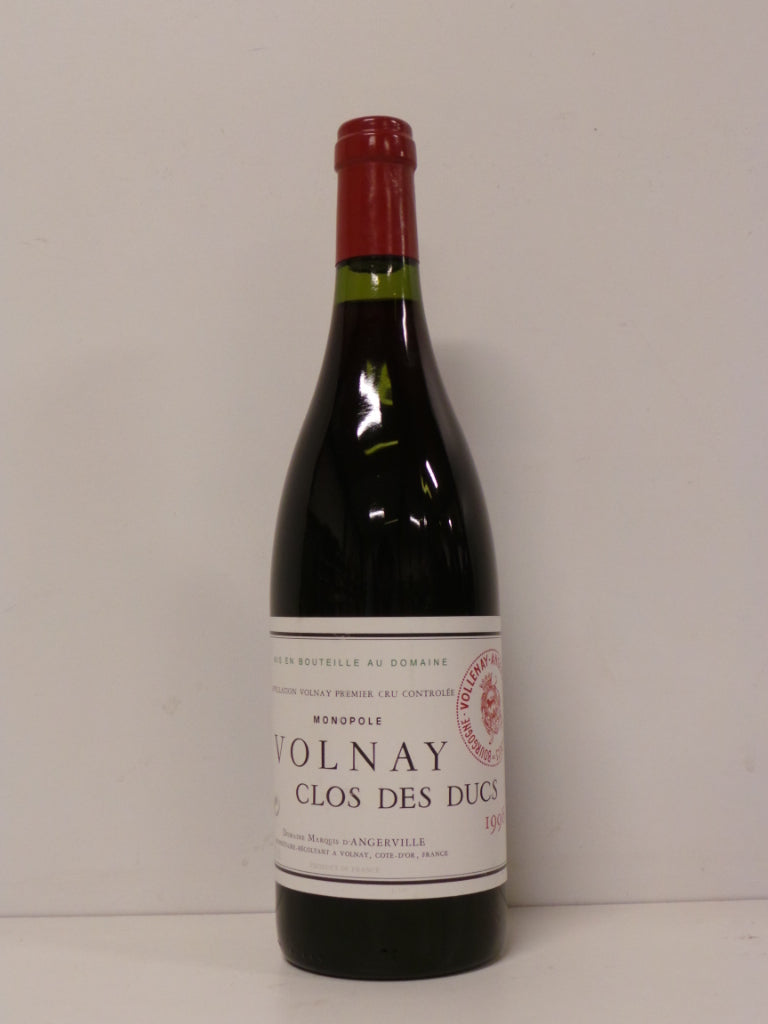 Domaine Marquis d'Angerville Volnay Premier Cru Clos des Ducs 1996