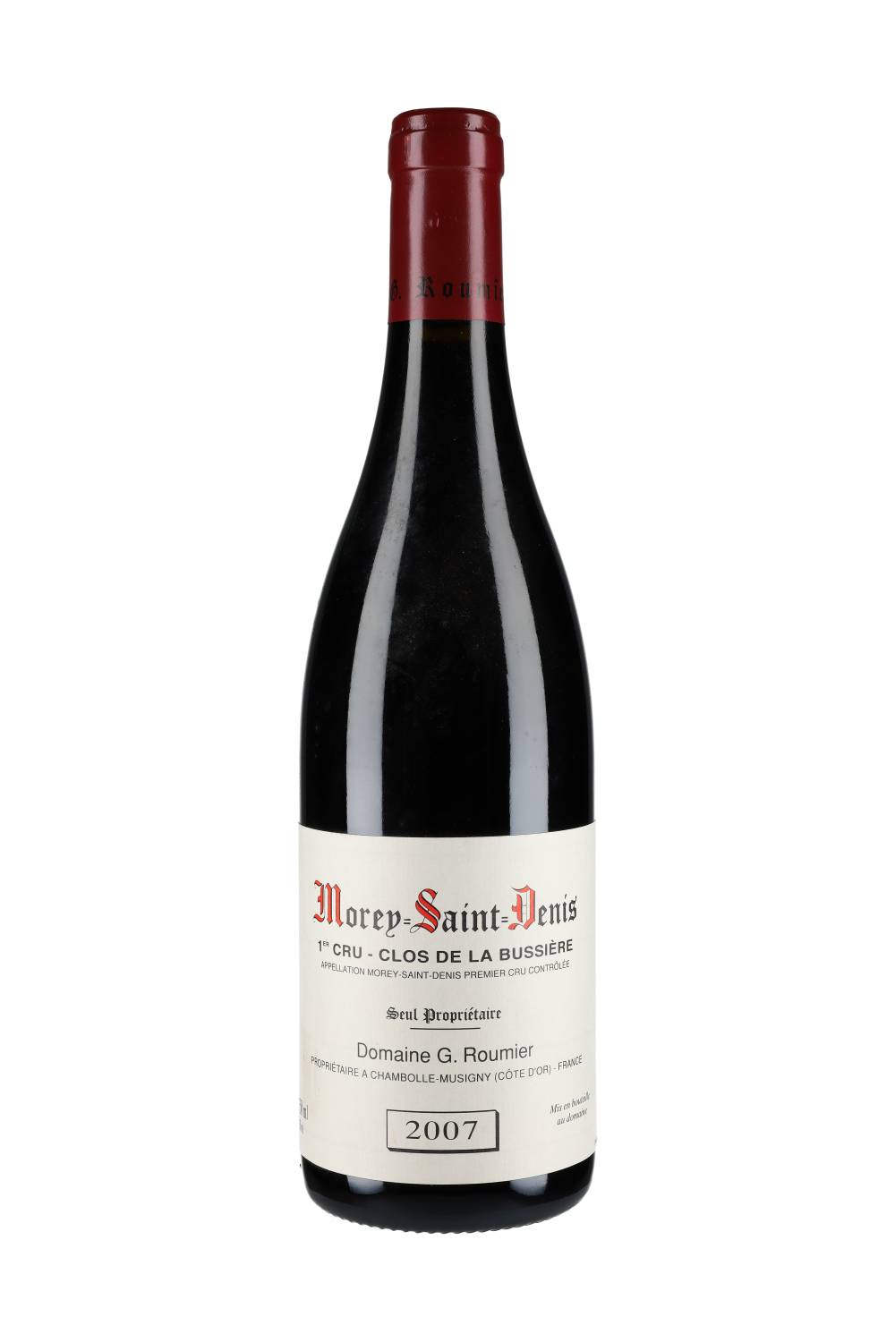 Domaine G. Roumier Morey-Saint-Denis Premier Cru 'Clos de la Bussière' 2007