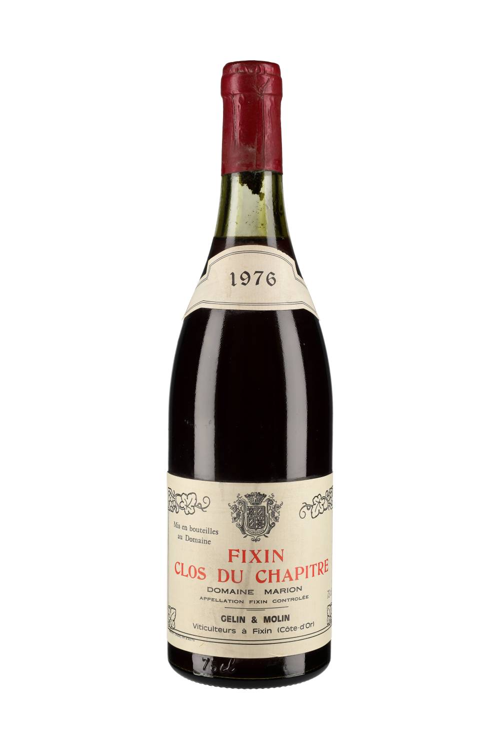 Domaine Marion Fixin Premier Cru 'Clos du Chapitre' 1976