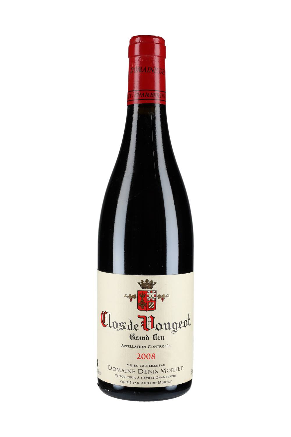 Domaine Denis Mortet Clos Vougeot Grand Cru 2008