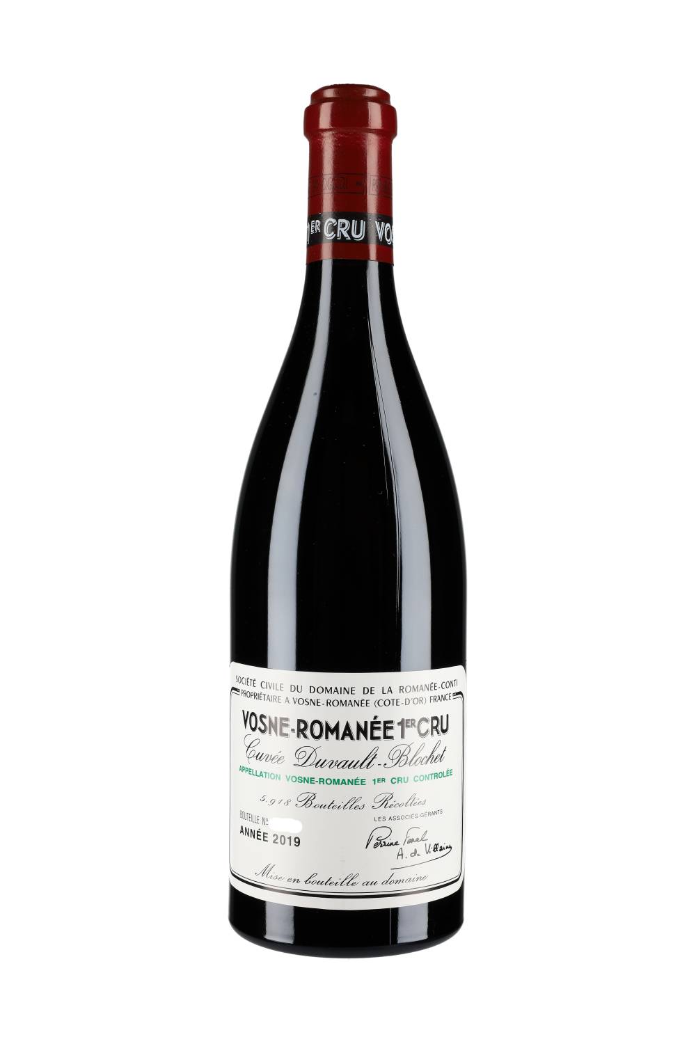 Domaine de la Romanée-Conti Vosne-Romanée Premier Cru Cuvée Duvault Blochet 2019