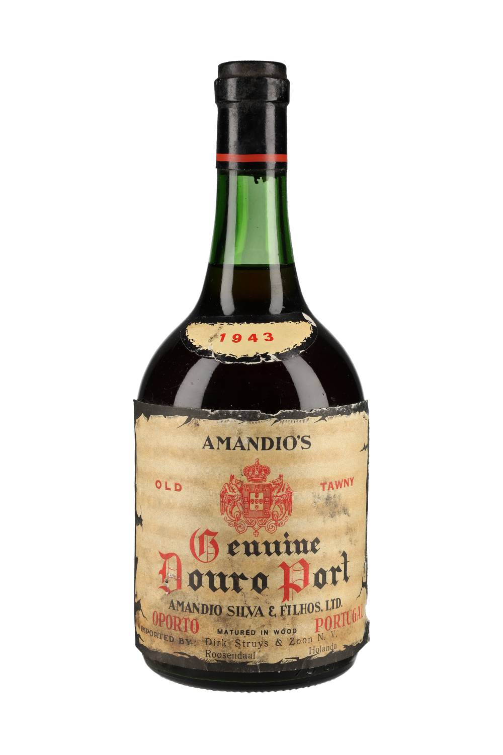 Amandio Silva e Filhos Porto Old Tawny Genuine Douro Porto 1943