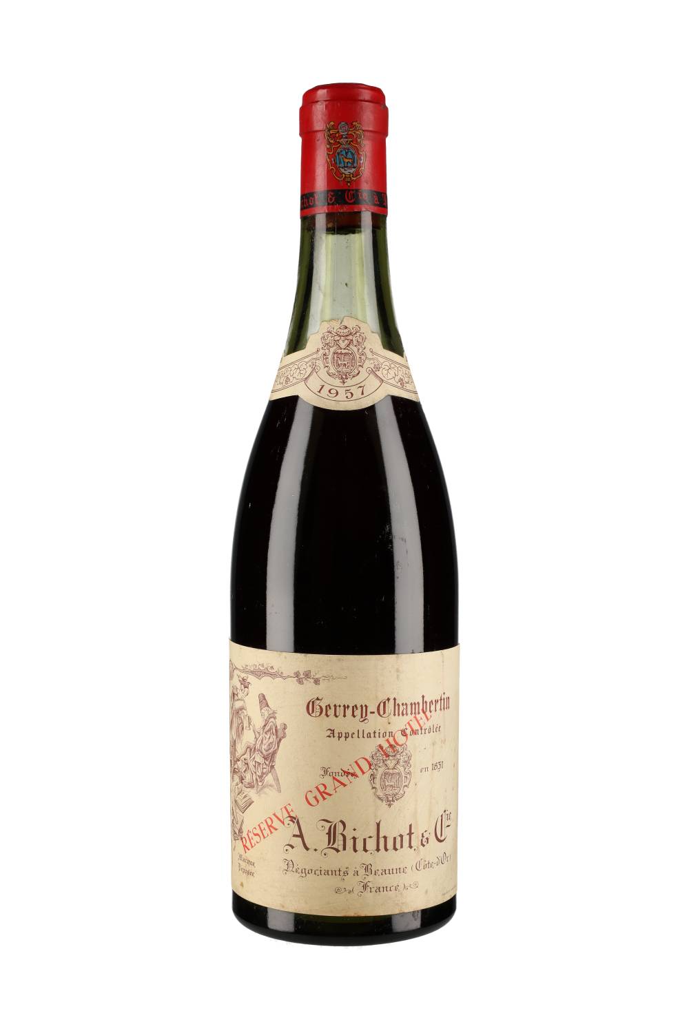 Maison Albert Bichot Gevrey-Chambertin Reserve Grand Hotel 1957