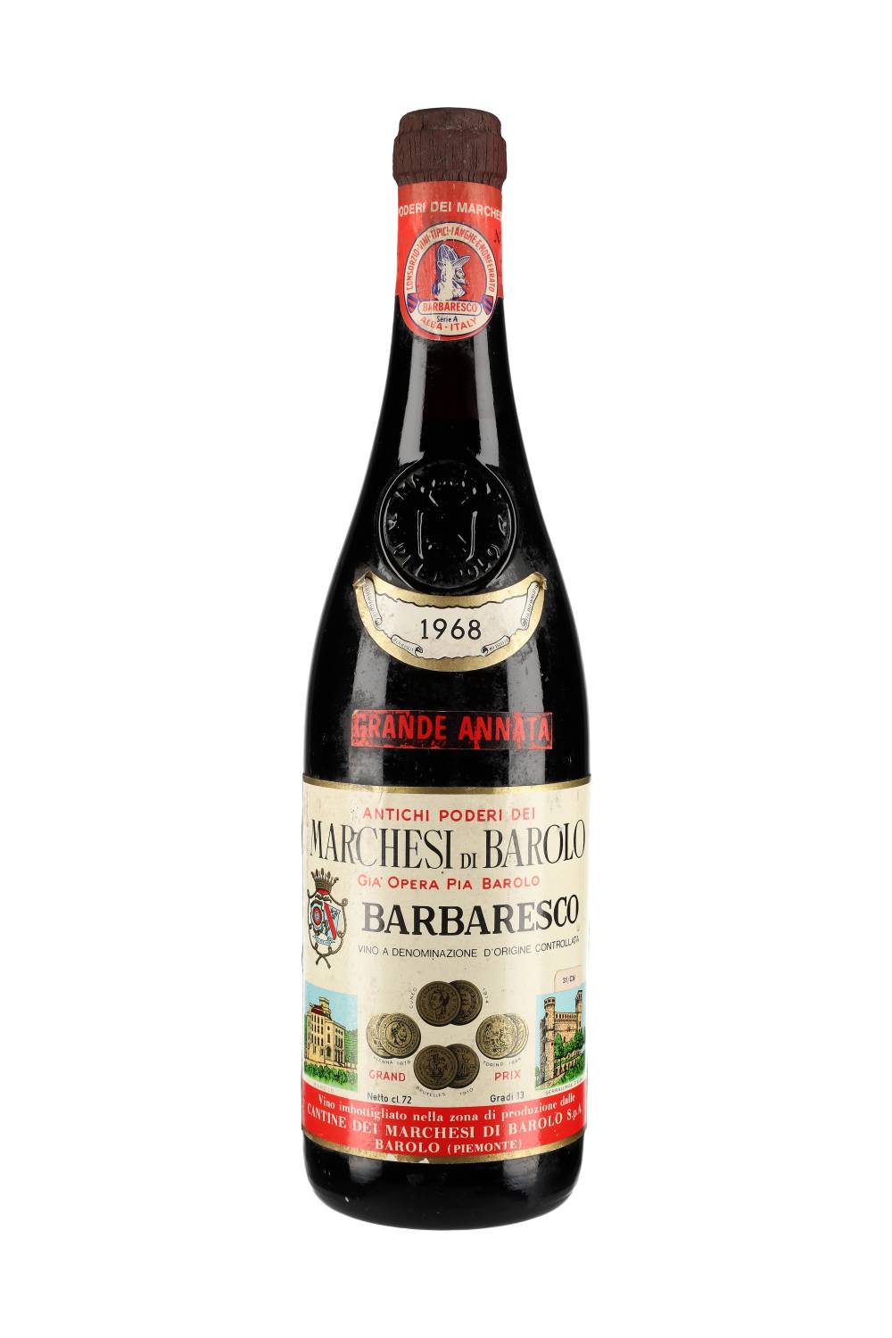 Marchesi di Barolo Barbaresco Grande Annata 1968