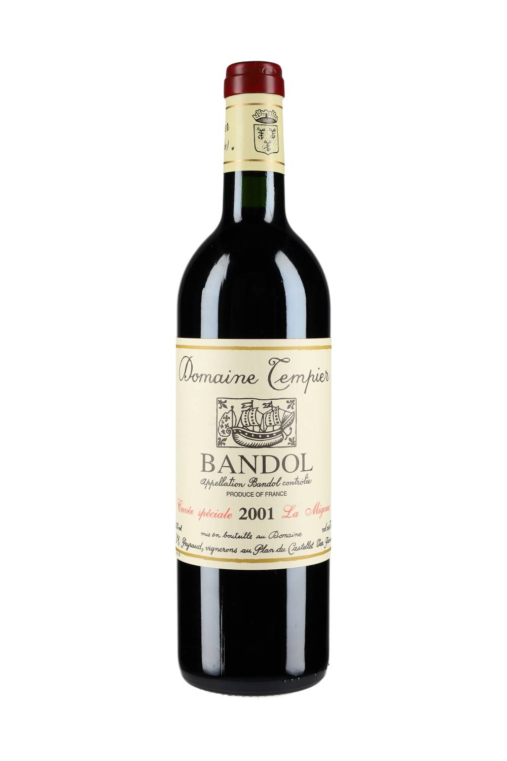 Domaine Tempier Bandol La Migoua 2001