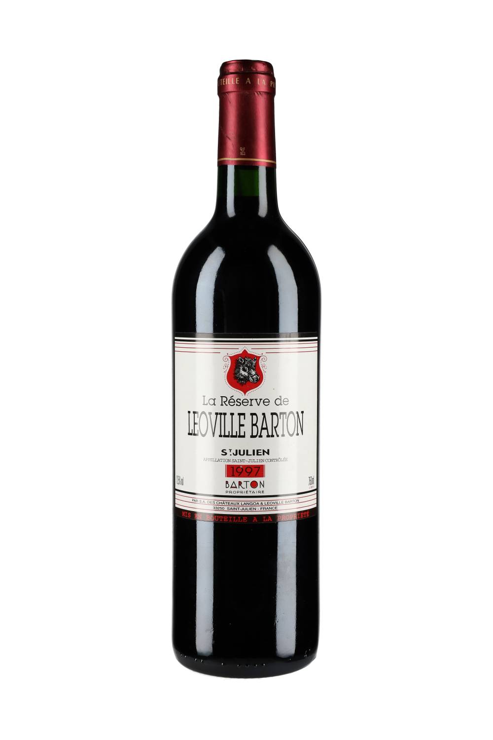Chateau Léoville Barton La Réserve de Leoville Barton Saint-Julien 1997